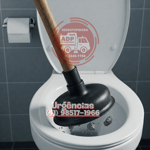 Serviço de Encanador e Desentupidora em Curitiba Desentupidor de Vaso Sanitário Profissional em Curitiba adp Solução Eficaz para Obstruções